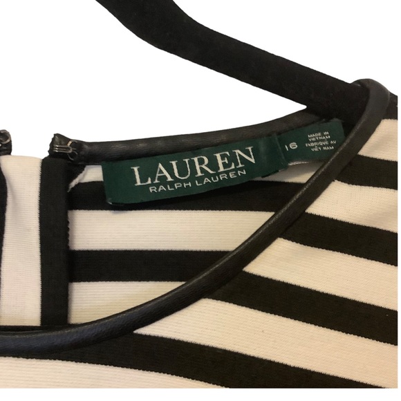 Ralph Lauren Striped knit dress, size 16 - Picture 2 of 5